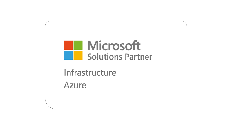 A logo of the Microsoft Azure by Meridian